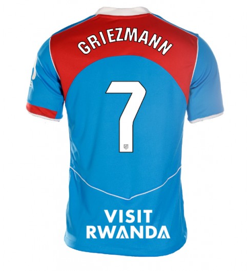 Atletico Madrid Antoine Griezmann #7 Alternativní Dres pro Dámské 2025-26 Krátký Rukáv Atletico Madrid Antoine Griezmann #7 Alternativní Dres pro Dámské 2025-26 Krátký Rukáv